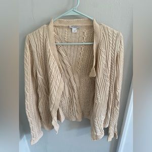 MaxMara Beige Cardigan Small